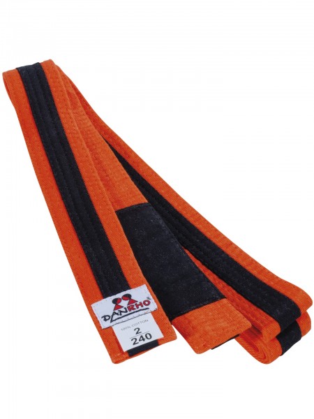 Cinturón Infantil de Jiu Jitsu Brasileño Bicolor