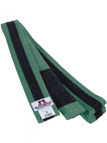Cinturón Infantil de Jiu Jitsu Brasileño Bicolor