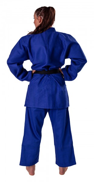 Judogi Blu Approvato IJF 750 Tessuto Giapponese