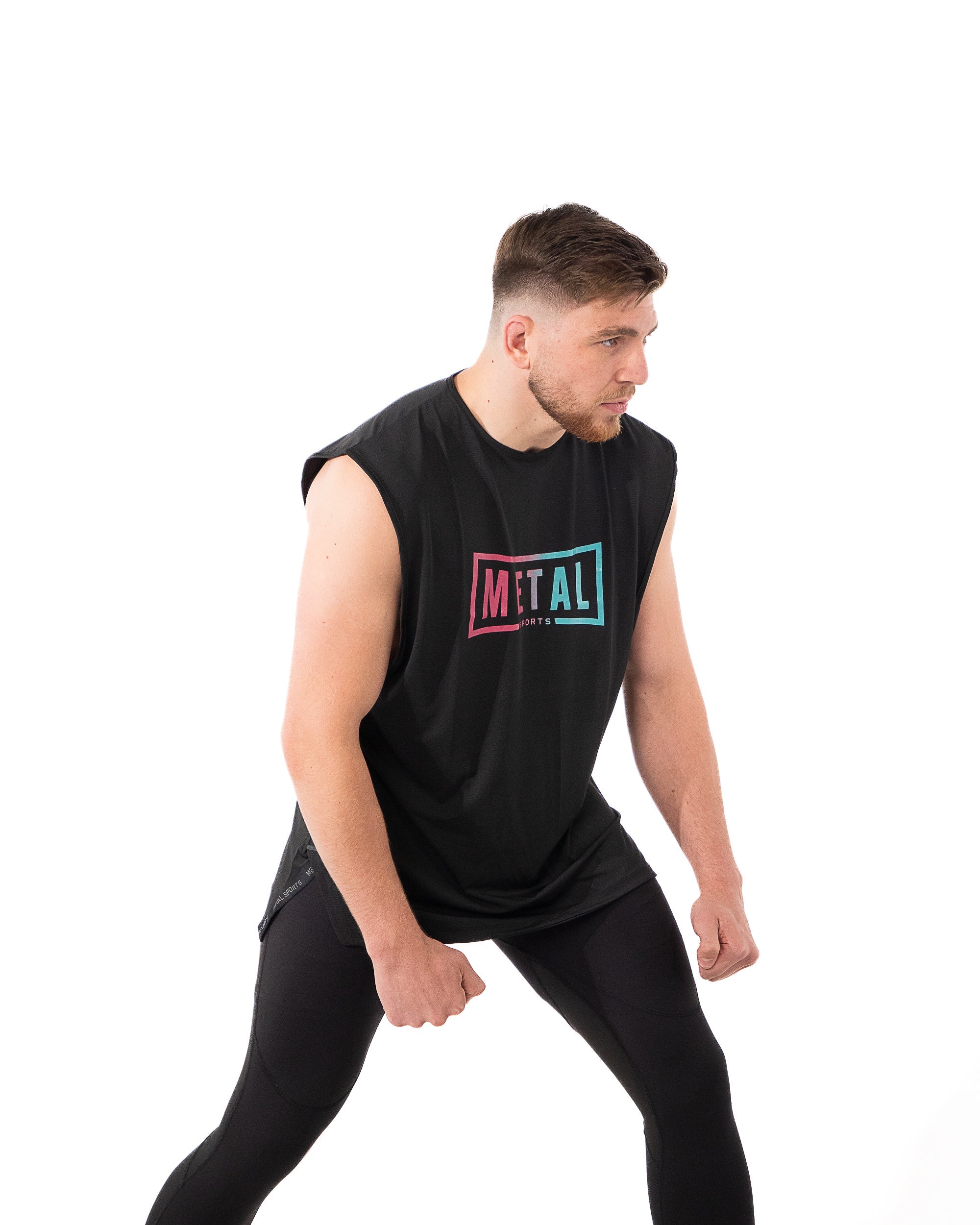 Camiseta de entrenamiento oversize Metal Boxe