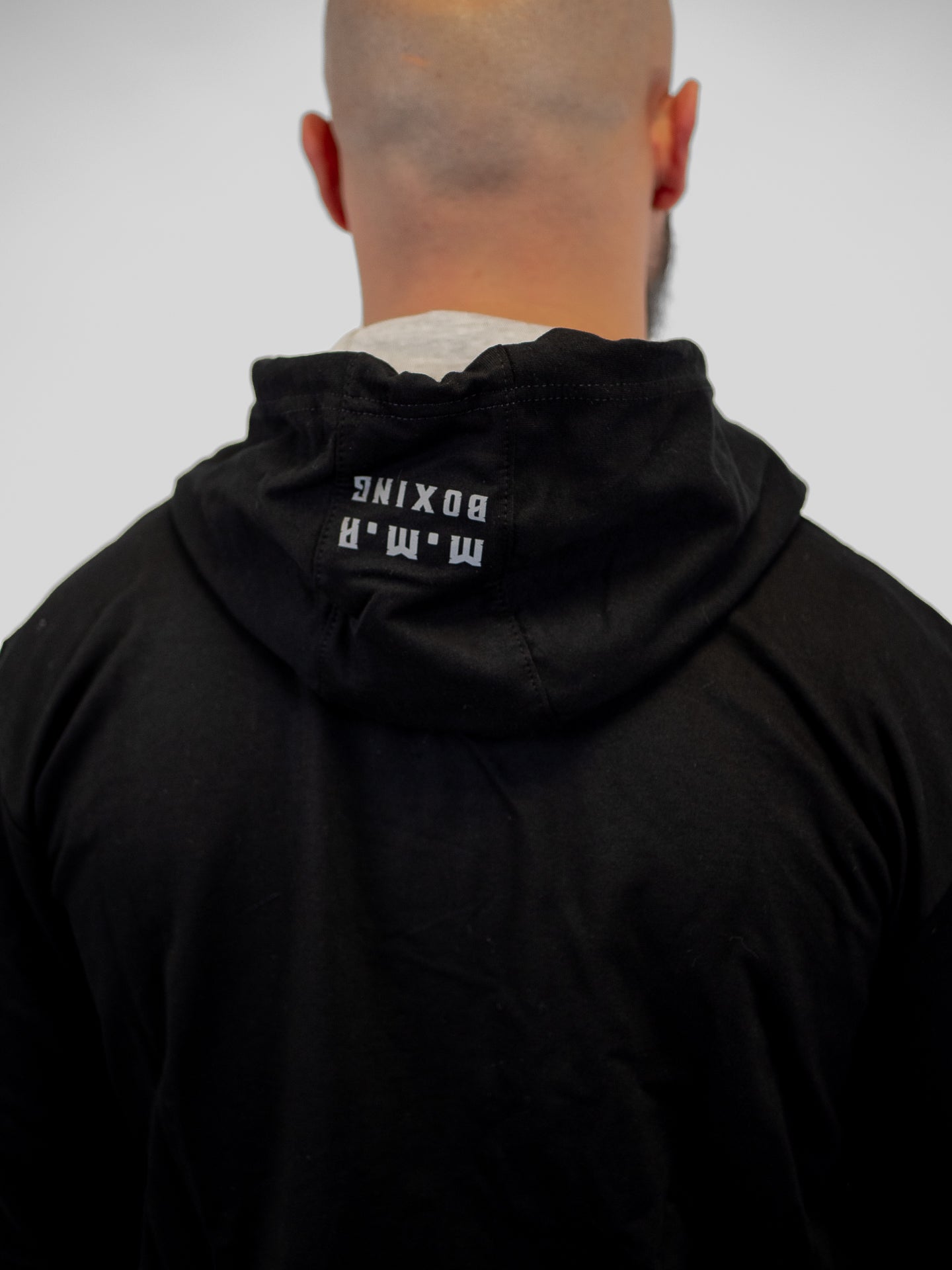 Metal Boxe Regular Kapuzenpullover Schwarz