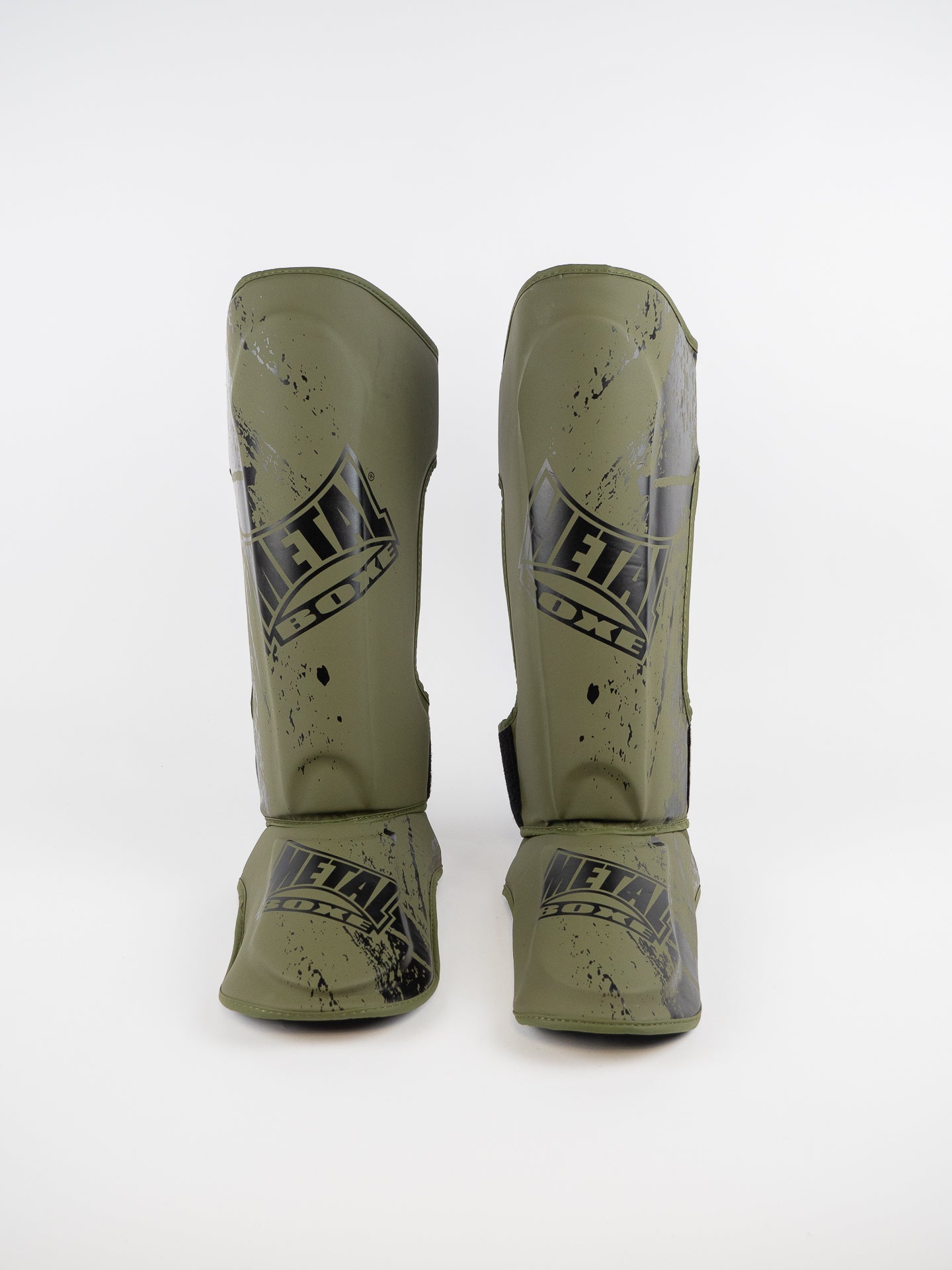 Protège-tibia avec protège-pied Muay Thai Metal Boxe Blade