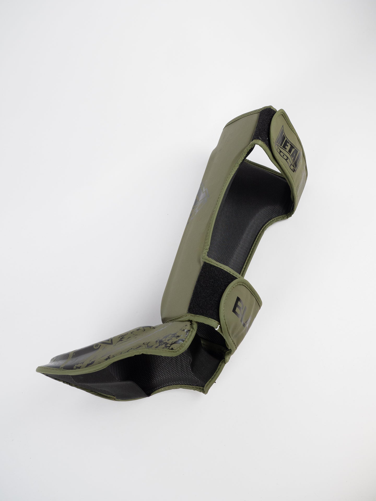 Protège-tibia avec protège-pied Muay Thai Metal Boxe Blade