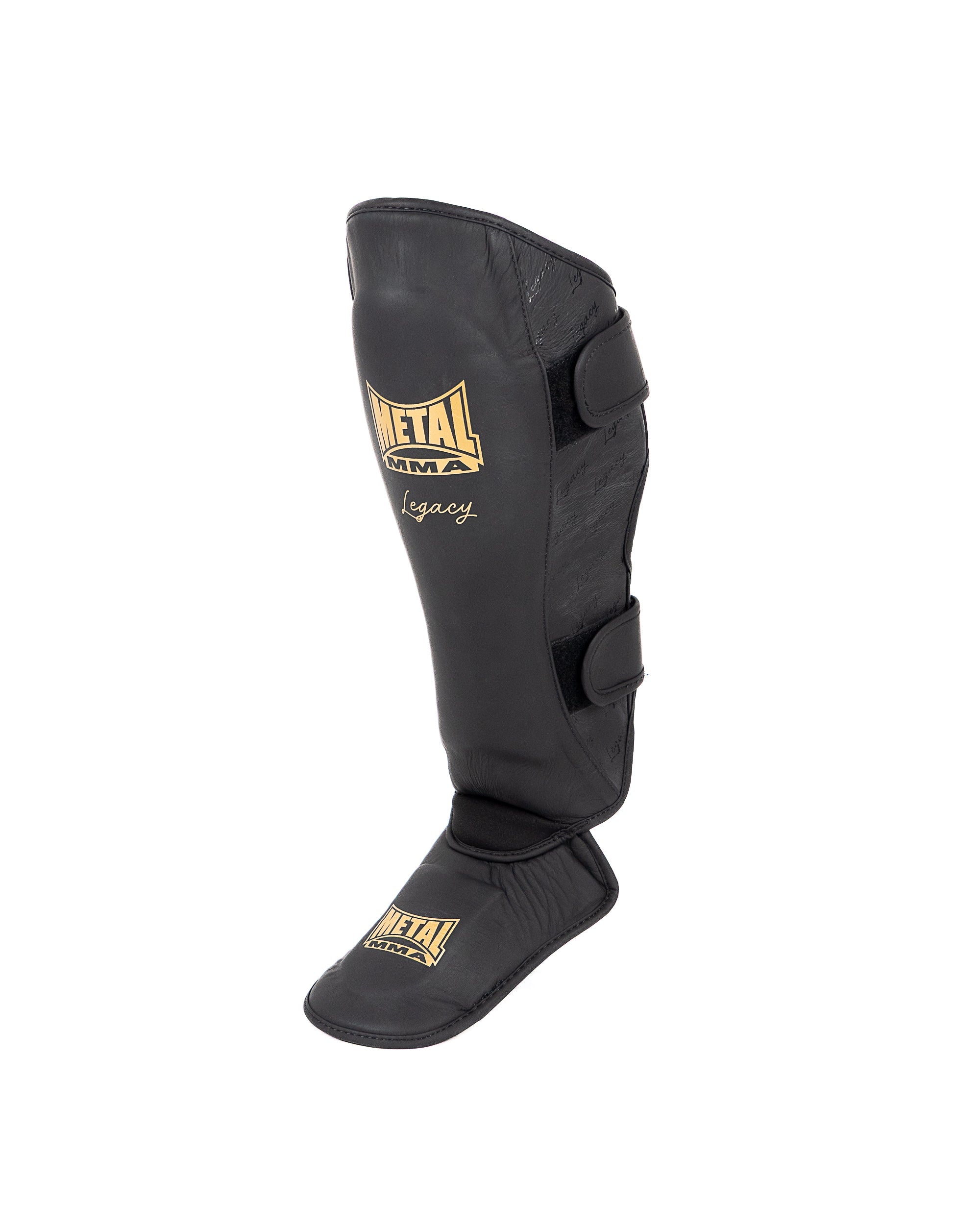 Protège-tibia et pied Muay Thai Legacy Metal Boxe