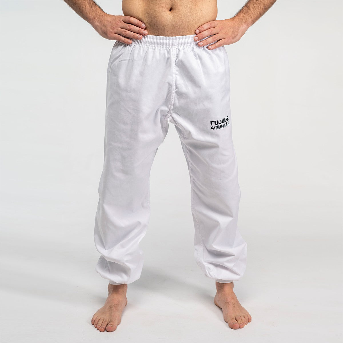 Pantaloni Elastico Caviglie e Vita Karate Kung Fu