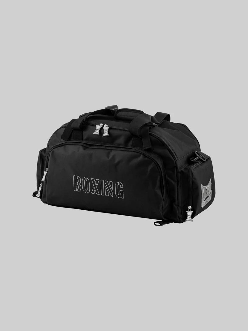 Zaino Metal Boxe Boxing nero 40 litri con spallacci visibili