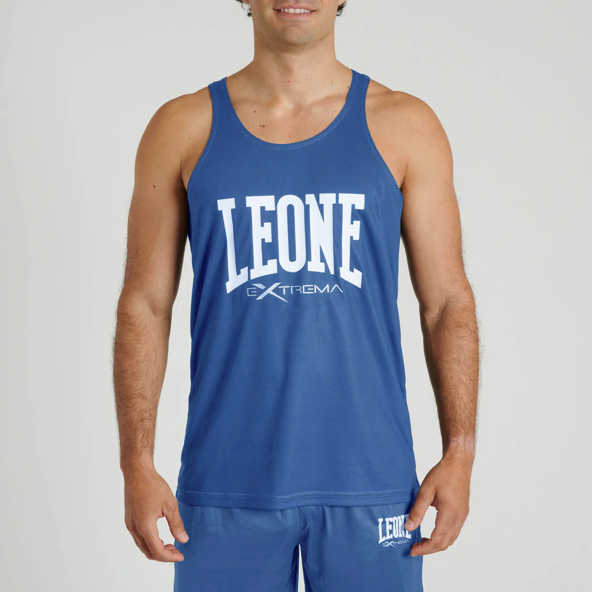 Leone Trägershirt Olympischer Schnitt Logo
