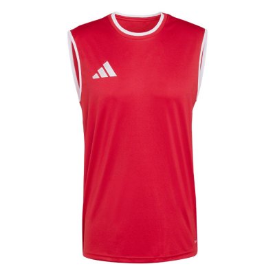Canotta Wako Kick Light Adidas rossa vista frontale per competizione