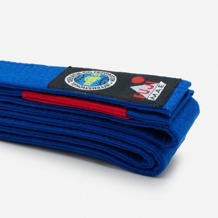 Cintura Bicolore Taekwondo ITF Fujimae in Cotone - Fight Club Store
