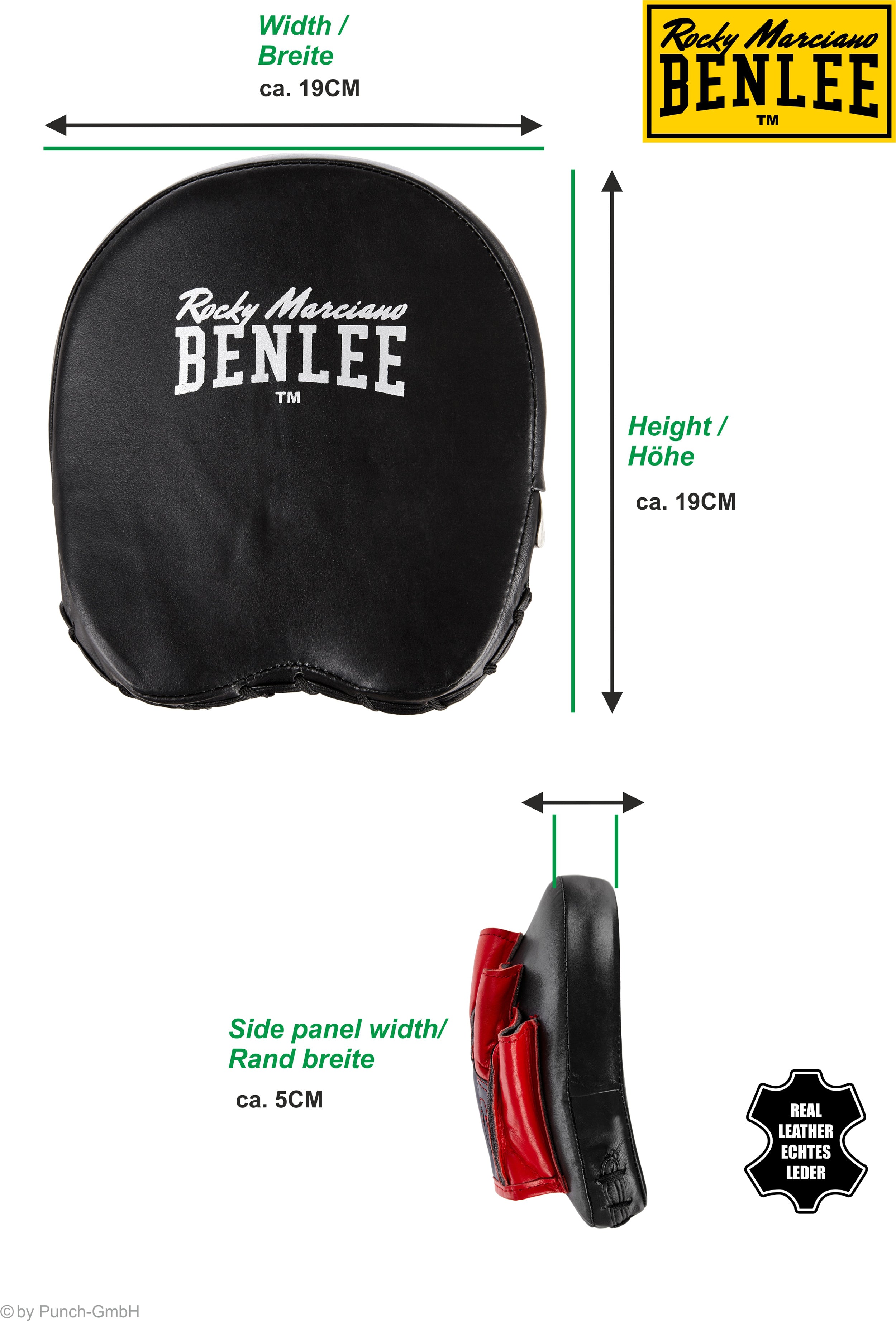 Dimensiune BenLee Boon Pads