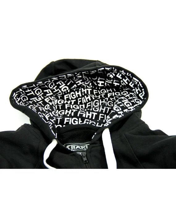 Detail der Kapuze des ärmellosen Sweatshirts Itaki für Etappen und Wettkämpfe