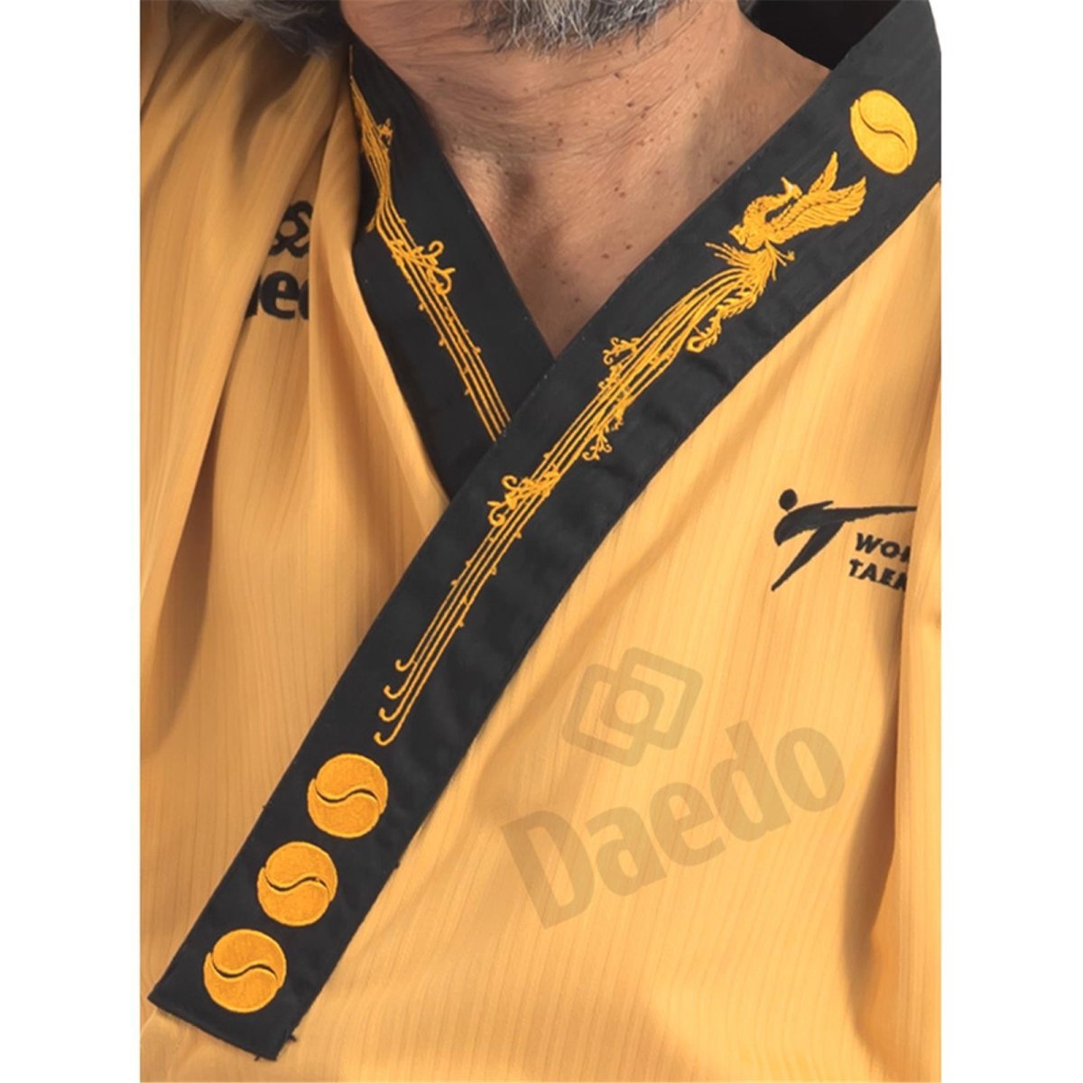 Dobok Poom Gran Master con Ricamo Fenix Daedo WT - Fight Club Store