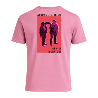 Maglietta Adidas BJJ Rosa in Cotone