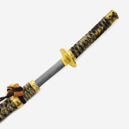Tachi Decorativo in Acciaio Inox Nero e Oro - Fight Club Store