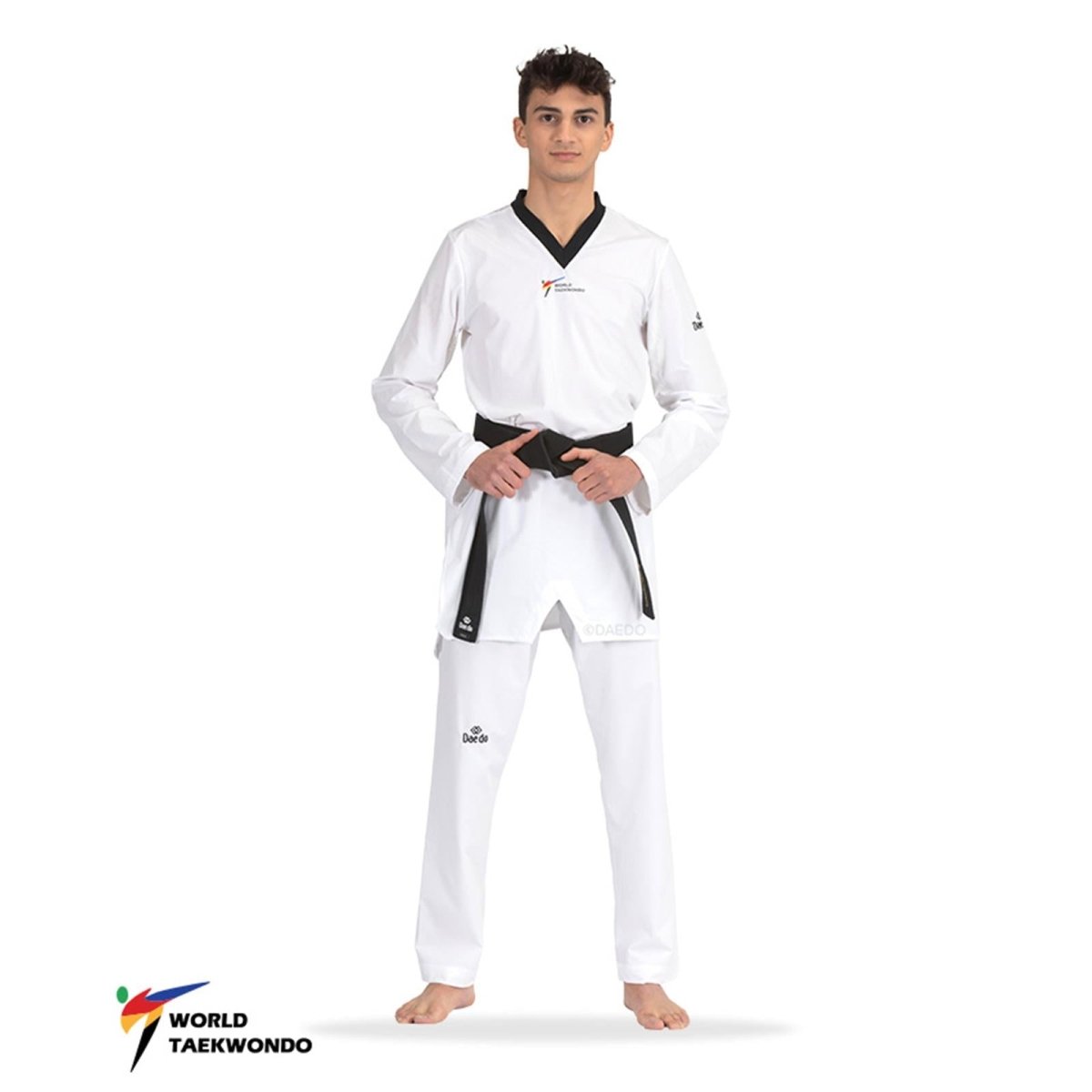 Dobok Collo Nero Daedo New Competition - Fight Club Store