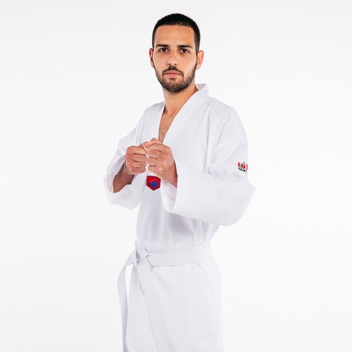 Dobok Collo Bianco Training Fujimae - Fight Club Store