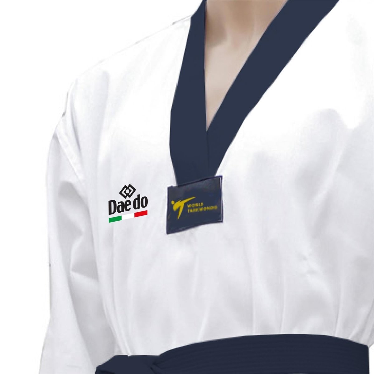 Dobok Daedo Collo Nero Italia Approvato WT - Fight Club Store