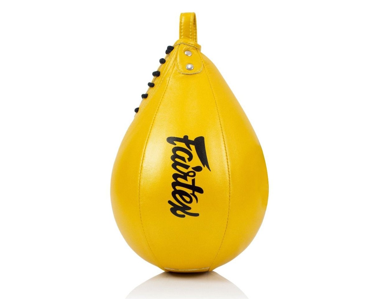 Pir tinju Fairtex SB2 dalam serat mikro emas untuk kecepatan