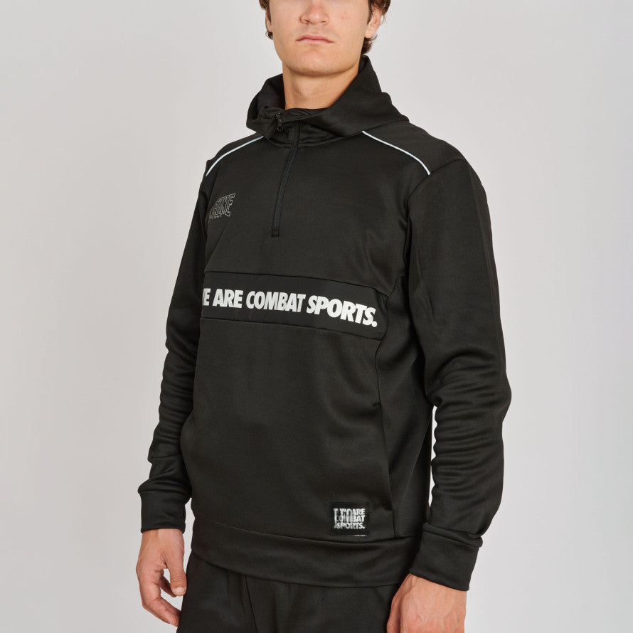 Felpa Leone con Cappuccio Outline