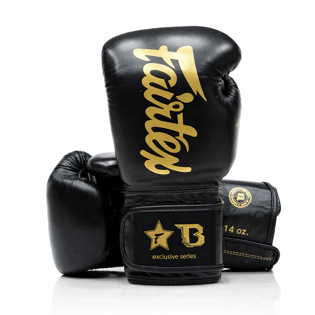 Luvas pretas e amarelas de alta visibilidade FXB Fairtex