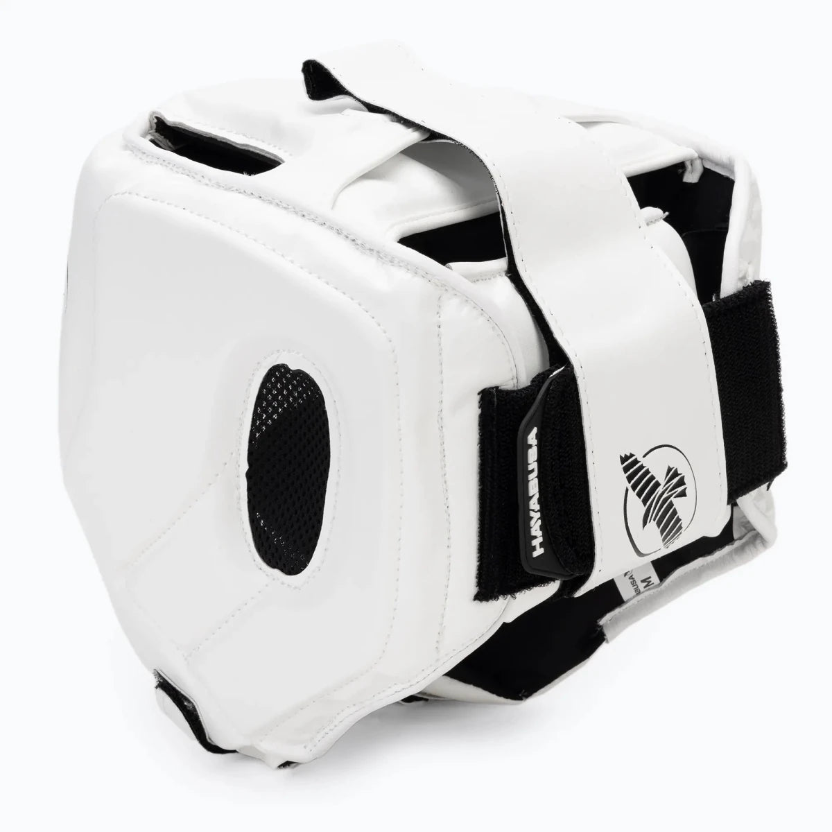 Details zu den Oberflächen und dem Innenfutter des weißen Hayabusa T3-Helms.