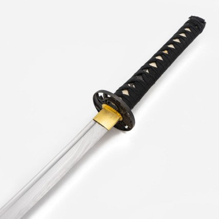 Katana Decorativa in Acciaio Forgiato Nera