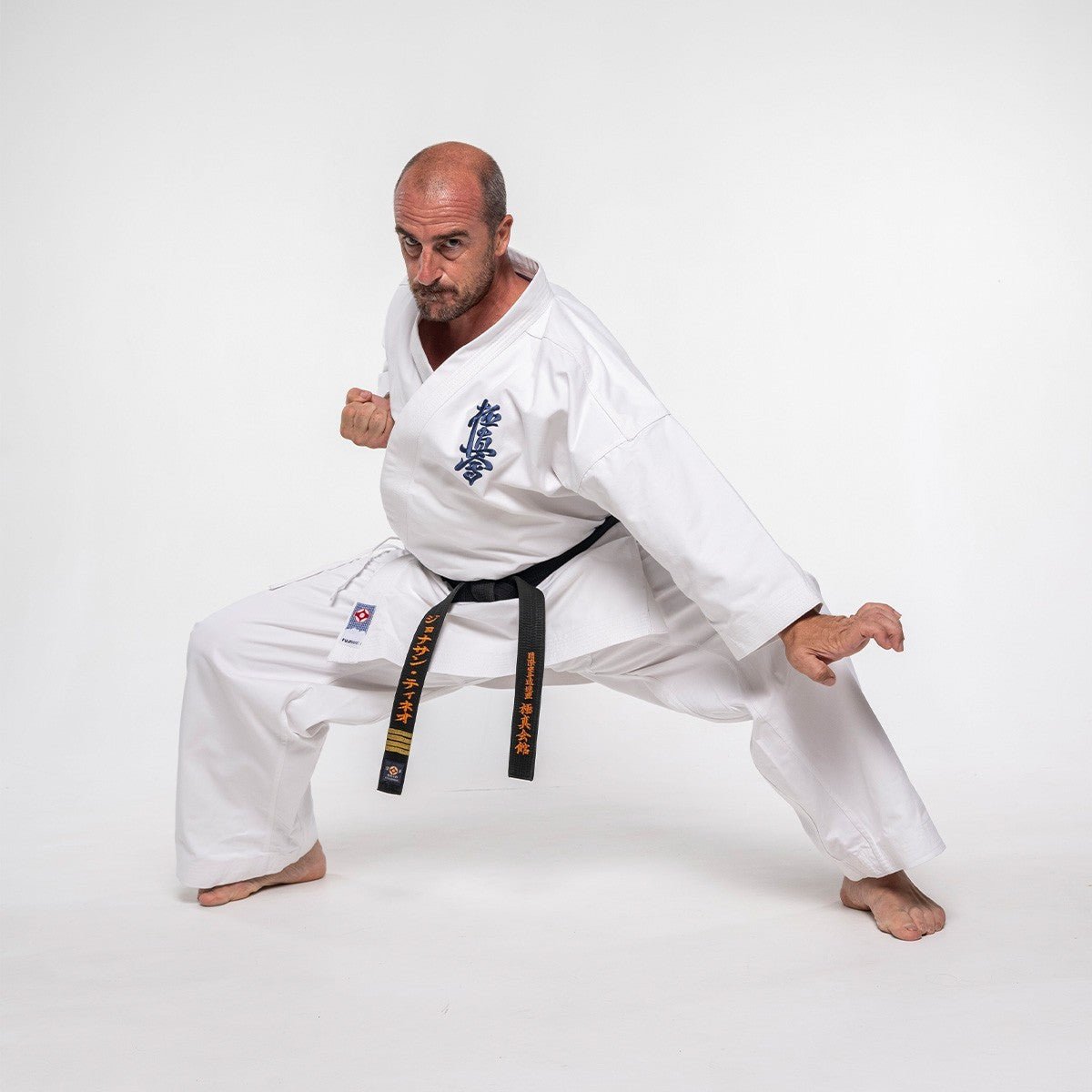 Karategi Kyokushin Fujimae Yantsu – 14oz Cotone Spazzolato - Fight Club Store