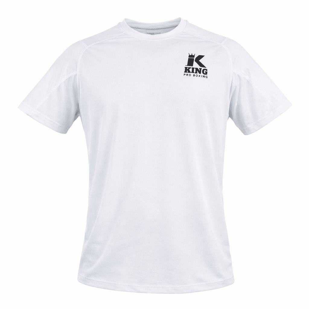 T-shirt technique King Pro Boxing Apex Pro 1 blanc vue de face
