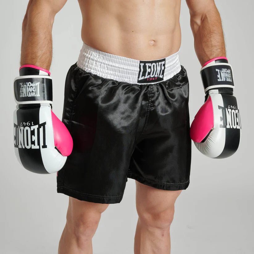 Pantaloncini Boxe Corti Leone Color Block - Fight Club Store