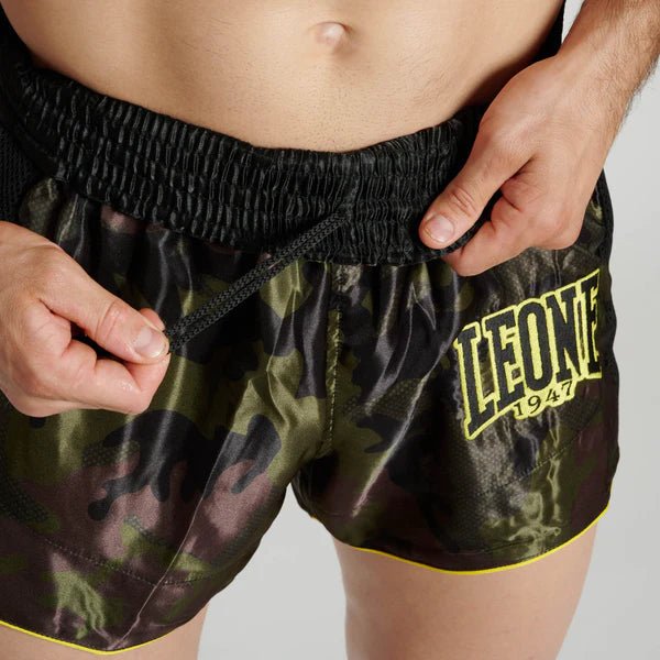 Pantaloncini Camo Leone Kick Boxing - Muay Thai - Fight Club Store