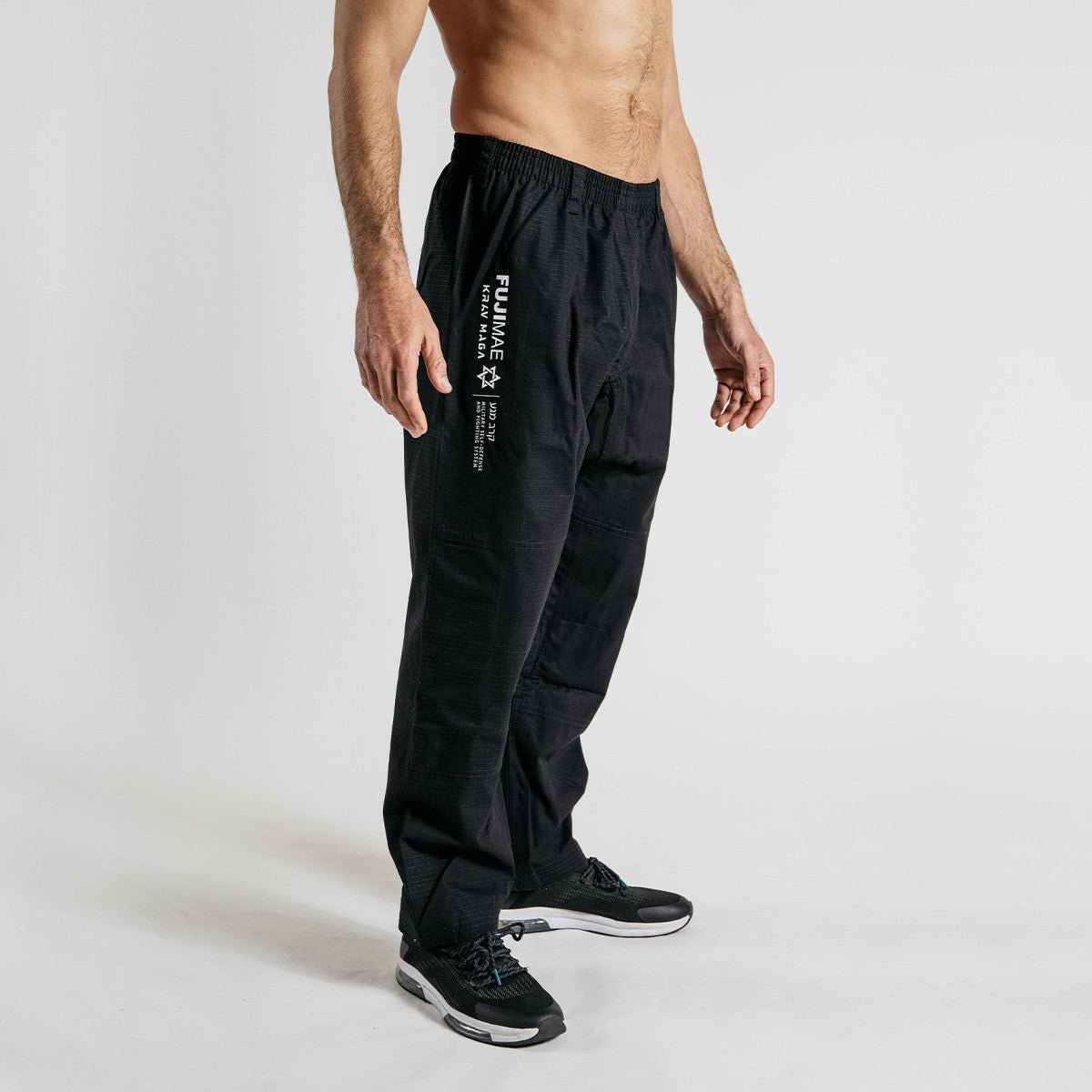 Pantaloni Tattici Krav Maga Ripstop | Pantaloni Difesa Personale Neri - Fight Club Store