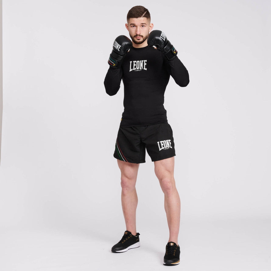 Rashguard Manica lunga MMA Leone Flag