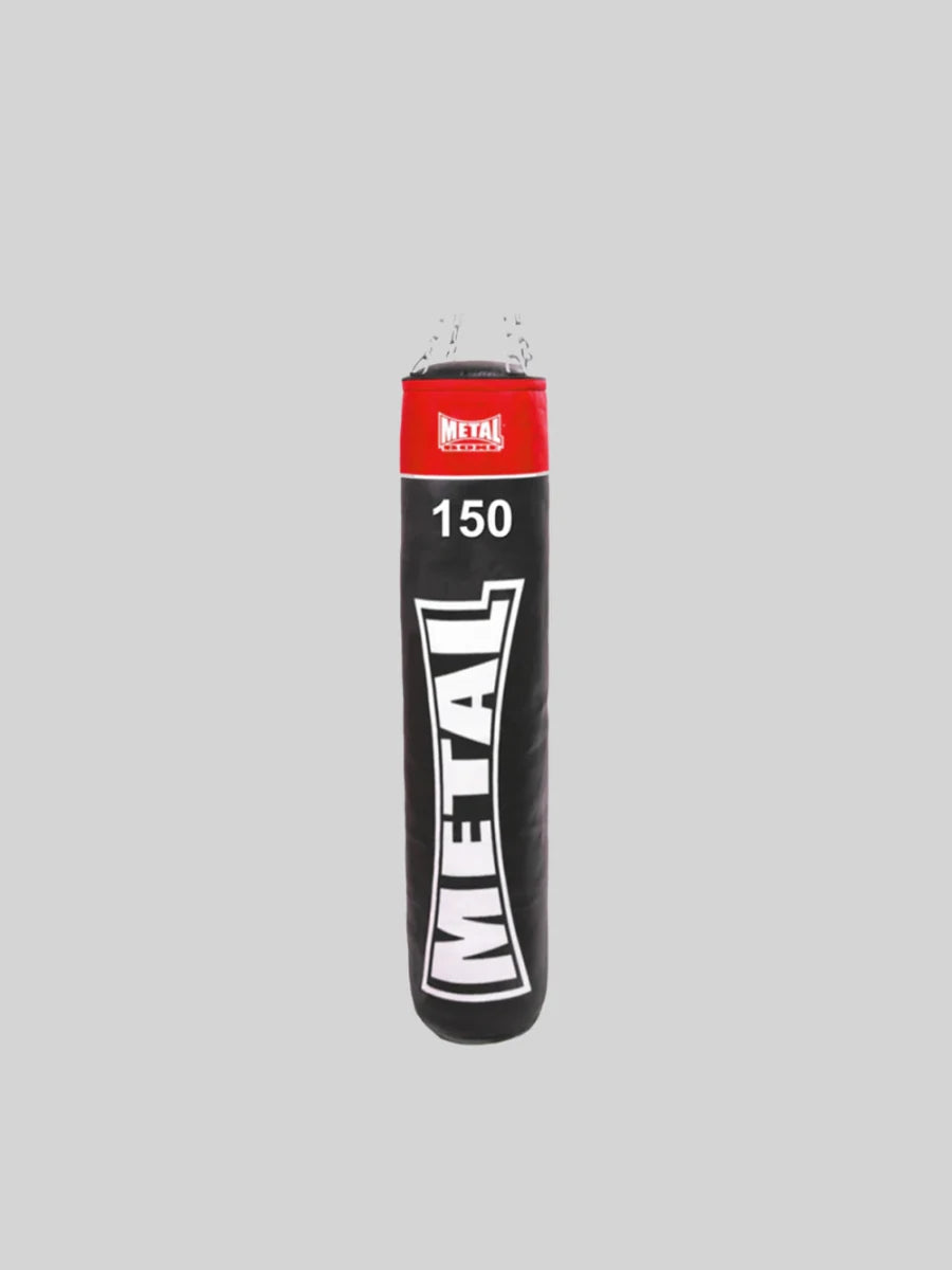 Metal Boxing Club Line full punching bag height 150 cm weight 40 kg for kickboxing and muay thai.