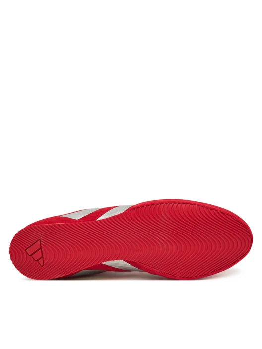 Scarpe Boxe Adidas Box Hog 4 Rosso Argento