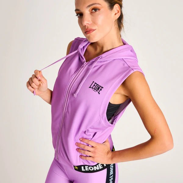 Smanicato Leone da Donna con Cappuccio Stripe 47 - Fight Club Store
