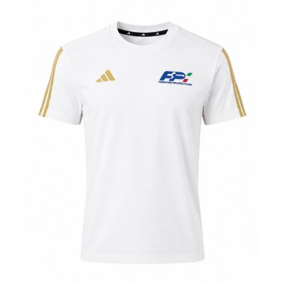 T-shirt in Cotone Adidas Essential Three Stripes FPI
