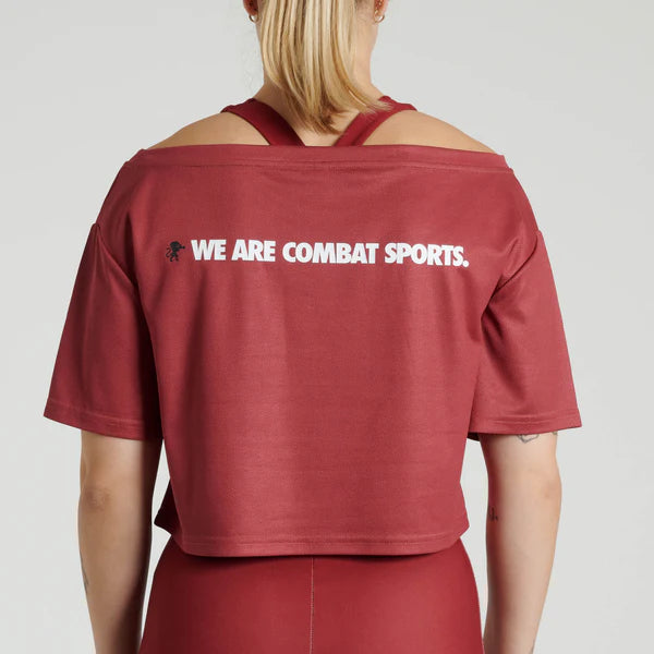 T-Shirt Donna Corta Logo Wacs Leone