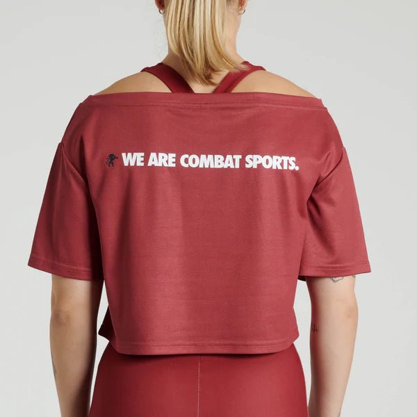 T-Shirt Donna Corta Logo Wacs Leone - Fight Club Store