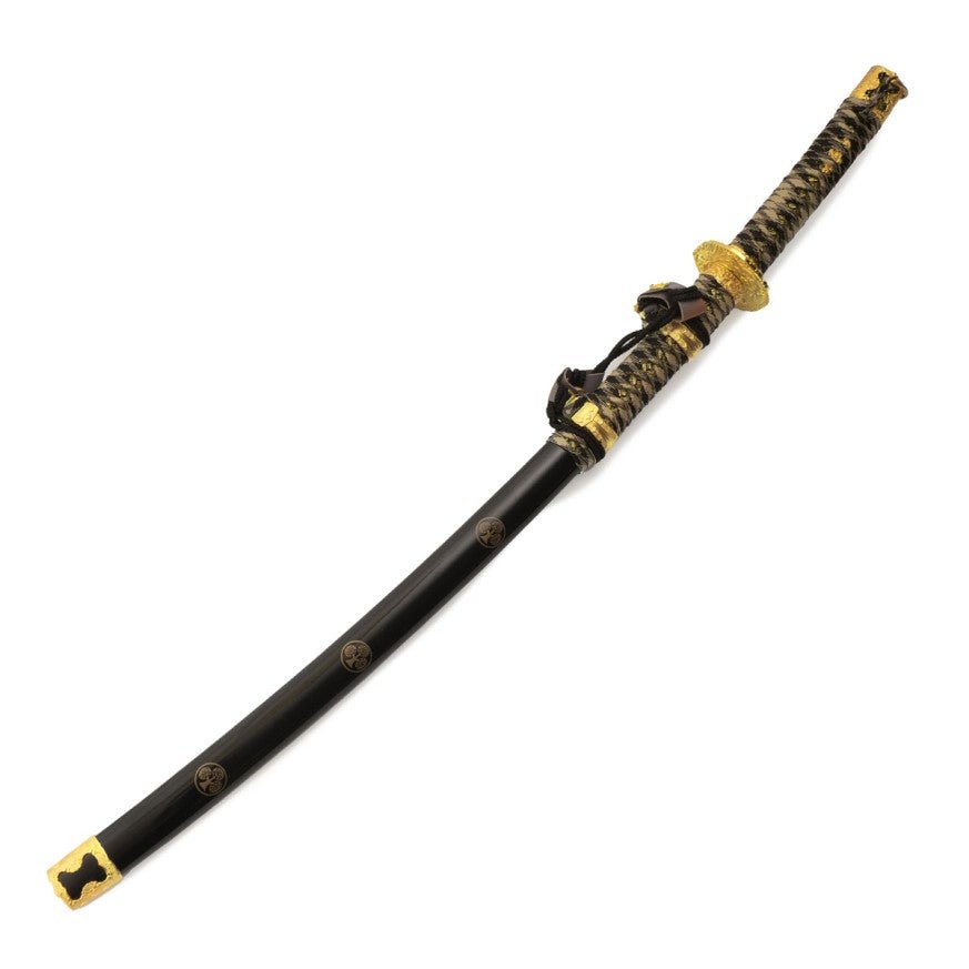 Tachi Decorativo in Acciaio Inox Nero e Oro - Fight Club Store