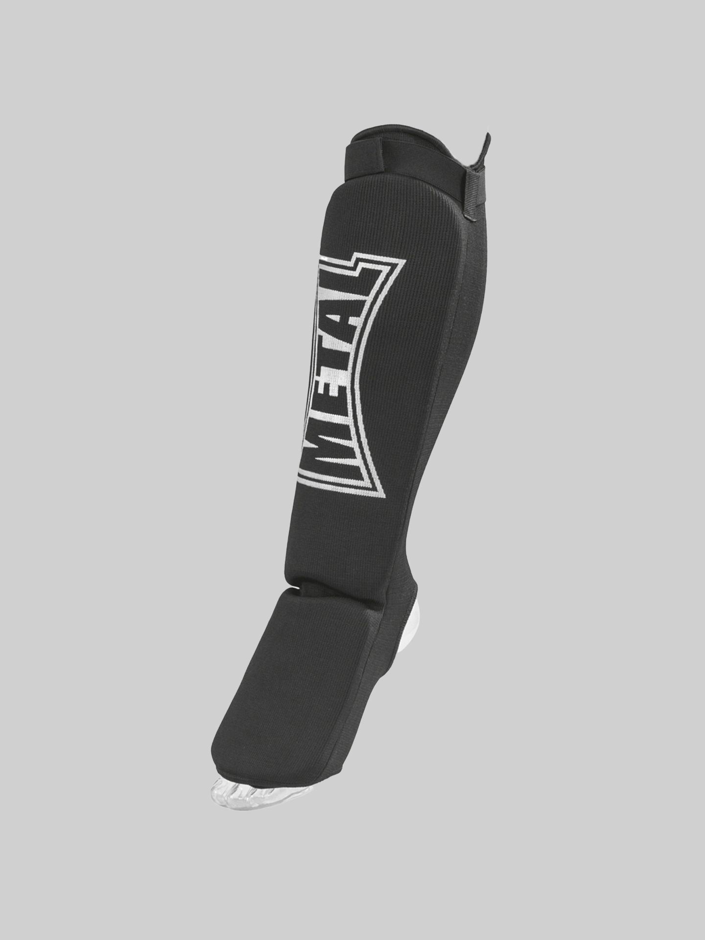 Protège-tibia avec protège-pied en chaussette Metal Boxe en coton