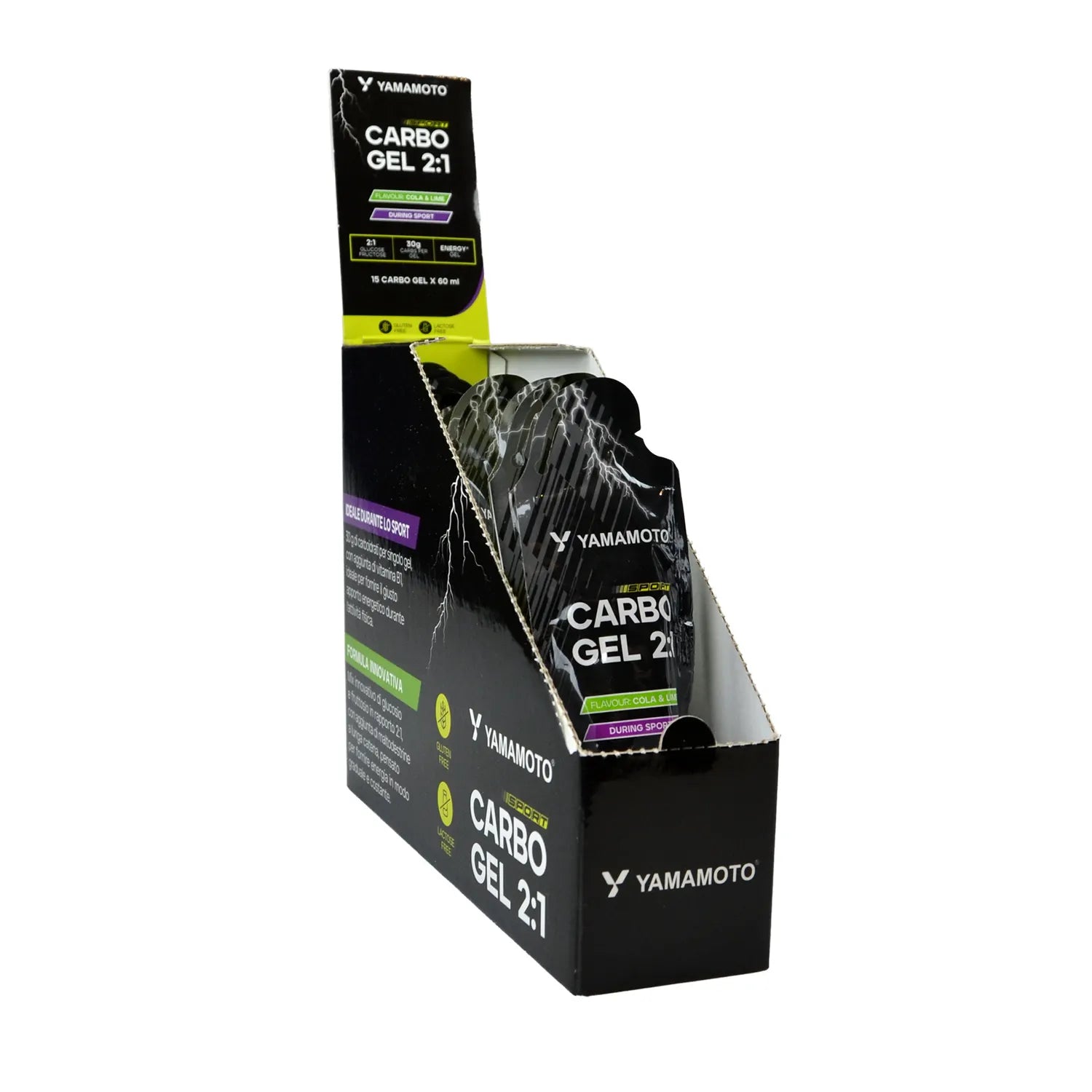 Gel Energetico Yamamoto Sport Carbo Gel 2:1