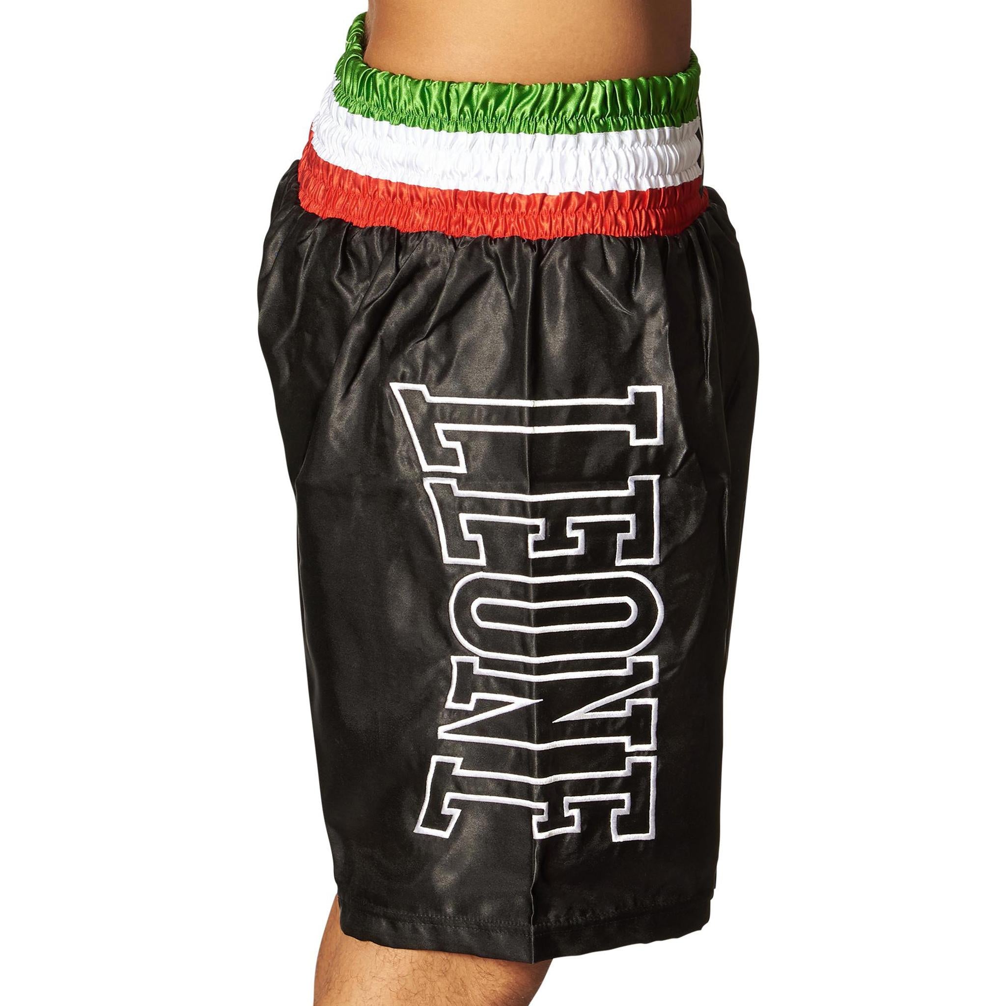Leone Box-Shorts mit Trikolore-Bund