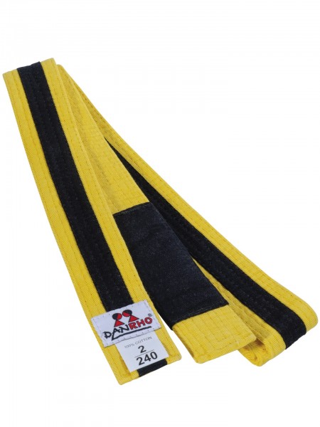 Cinturón Infantil de Jiu Jitsu Brasileño Bicolor