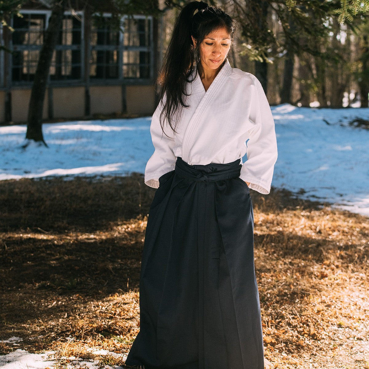 Hakama da Allenamento Kendo Aikido Iaido
