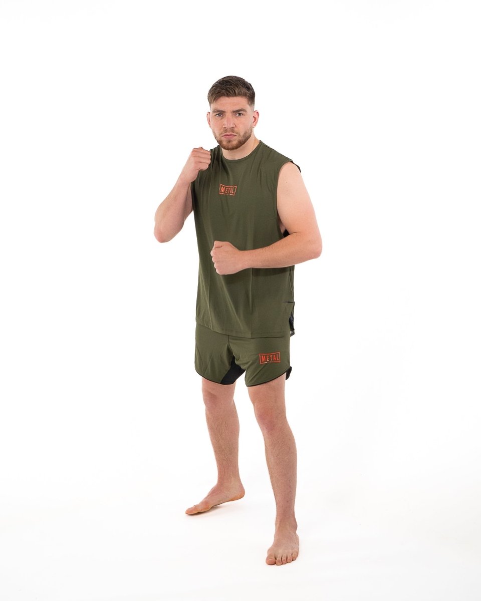 Canotta d'allenamento Oversized Metal Boxe - Fight Club Store