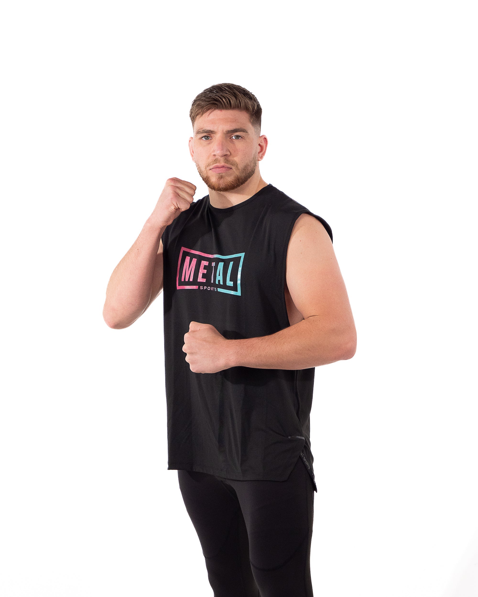 Camiseta de entrenamiento oversize Metal Boxe