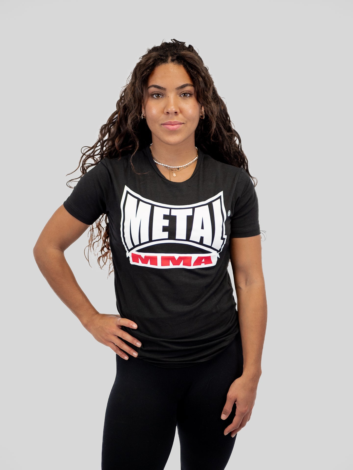 Damen-T-Shirt Visual MMA Metal Boxe