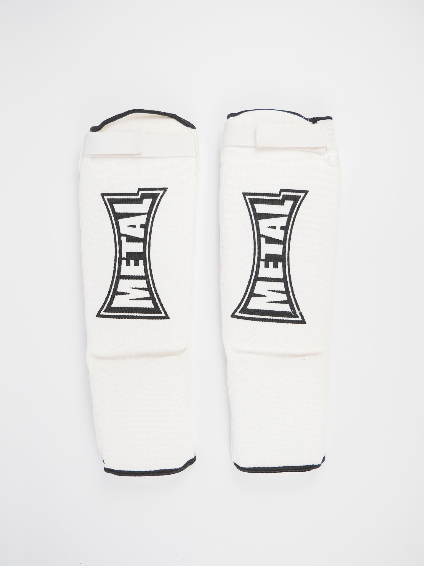Protège-tibia avec protège-pied en chaussette Metal Boxe en coton