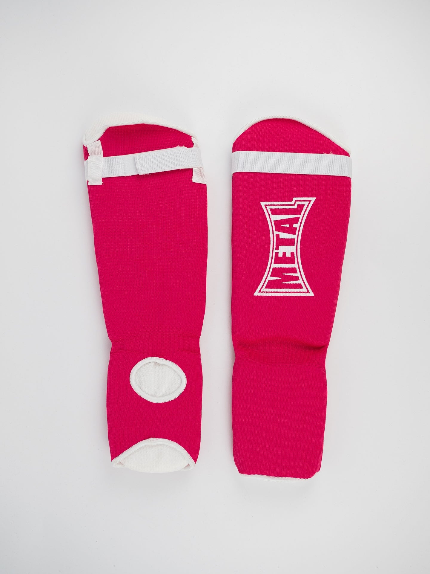Protège-tibia avec protège-pied en chaussette Metal Boxe en coton
