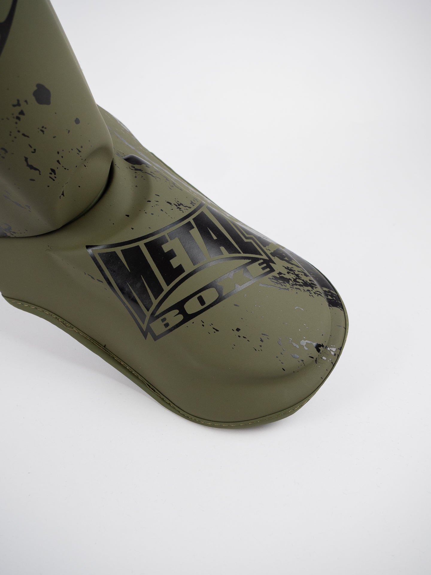 Protège-tibia avec protège-pied Muay Thai Metal Boxe Blade